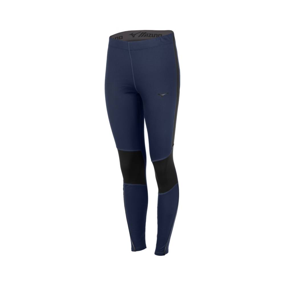 Mallas Mizuno Breath Thermo® Mujer Indigo/Negras Comprar MXDE-79320